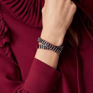 Tory Burch Crystal Embellished Bracelet